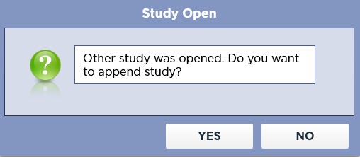Study Open Dialog